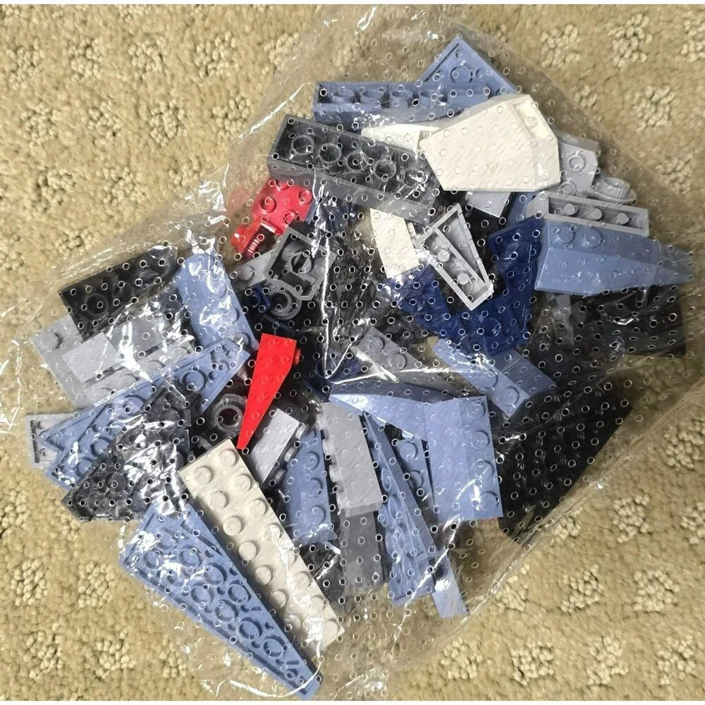Lego and Compatible with Lego Sealed Package of Grey Red Black Parts GA160